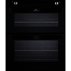 New World NW701G Built Under Gas Oven and Separate Gas Grill in Black